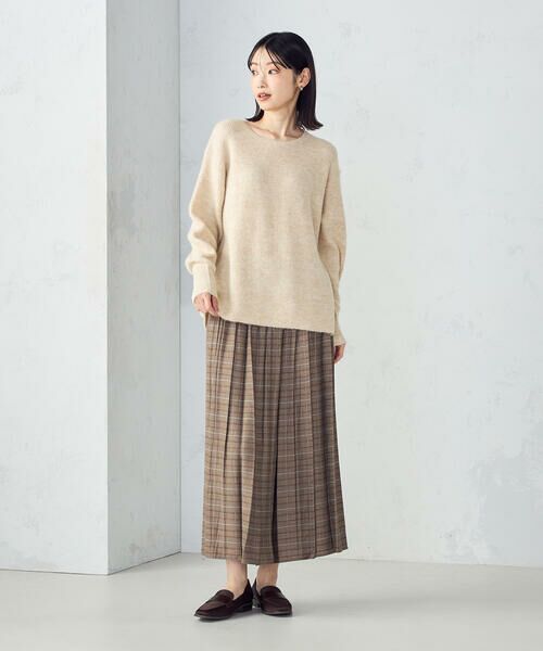 COMME CA ISM / コムサイズム その他パンツ | グレンチェック シャーリングパンツ | 詳細12