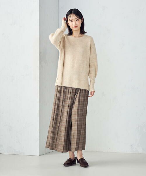 COMME CA ISM / コムサイズム その他パンツ | グレンチェック シャーリングパンツ | 詳細13