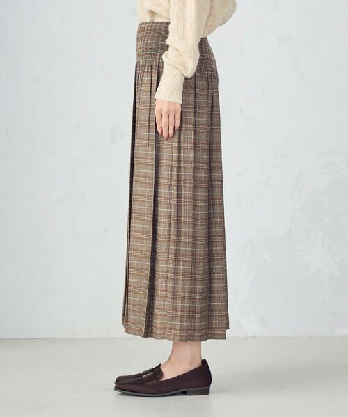 COMME CA ISM / コムサイズム その他パンツ | グレンチェック シャーリングパンツ | 詳細17