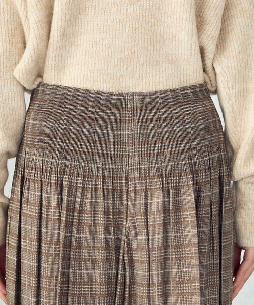 COMME CA ISM / コムサイズム その他パンツ | グレンチェック シャーリングパンツ | 詳細20