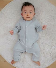 COMME CA ISM / コムサイズム ロンパース | “にっぽんの色” おしりパッチ 長袖ツーウェイオール