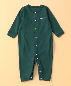 COMME CA ISM / コムサイズム ロンパース | “にっぽんの色” おしりパッチ 長袖ツーウェイオール
