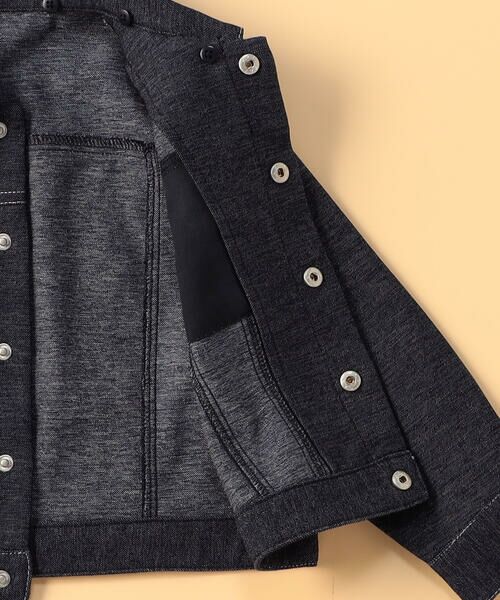 COMME CA ISM / コムサイズム ベビー・キッズグッズ | デニムライクストレッチ フード付き ブルゾン(ベビーサイズ) | 詳細10