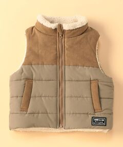 COMME CA ISM / コムサイズム ベビー・キッズグッズ | 【リバーシブル】中綿ベスト(ベビーサイズ)
