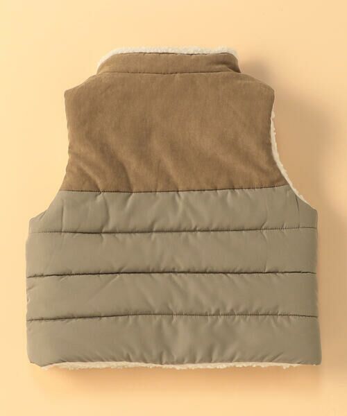 COMME CA ISM / コムサイズム ベビー・キッズグッズ | 【リバーシブル】中綿ベスト(ベビーサイズ) | 詳細4
