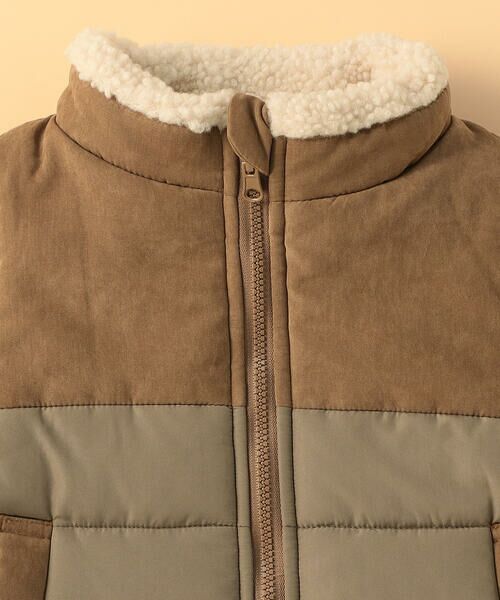 COMME CA ISM / コムサイズム ベビー・キッズグッズ | 【リバーシブル】中綿ベスト(ベビーサイズ) | 詳細7