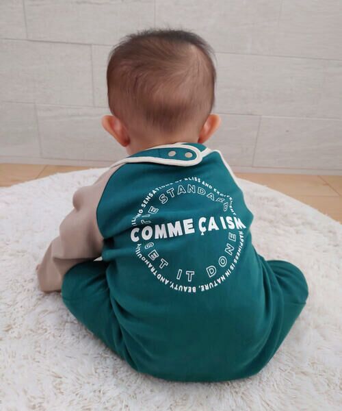 COMME CA ISM / コムサイズム ロンパース | サークルプリントツーウェイオール | 詳細14