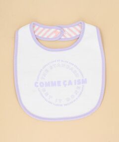 COMME CA ISM / コムサイズム スタイ・ビブ | 【リバーシブル】サークルプリント スタイ