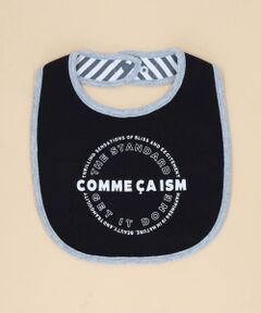 COMME CA ISM / コムサイズム スタイ・ビブ | 【リバーシブル】サークルプリント スタイ