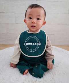 COMME CA ISM / コムサイズム スタイ・ビブ | 【リバーシブル】サークルプリント スタイ