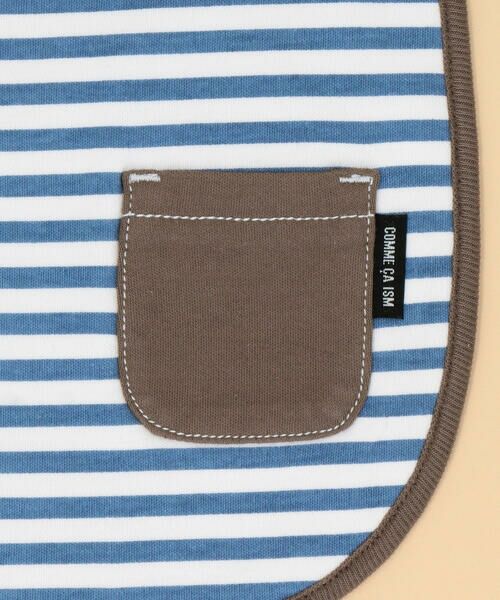 COMME CA ISM / コムサイズム スタイ・ビブ | 【リバーシブル】サークルプリント スタイ | 詳細8