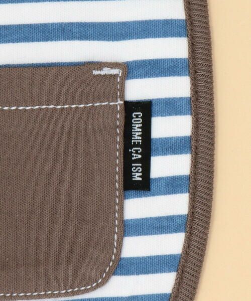 COMME CA ISM / コムサイズム スタイ・ビブ | 【リバーシブル】サークルプリント スタイ | 詳細9