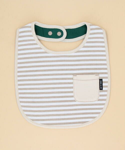 COMME CA ISM / コムサイズム スタイ・ビブ | 【リバーシブル】サークルプリント スタイ | 詳細14