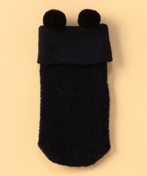 COMME CA ISM / コムサイズム ベビー・キッズグッズ | ぼんてん 耳付き パイルソックス | 詳細2
