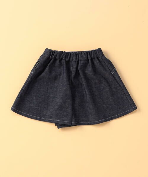 COMME CA ISM / コムサイズム ベビー・キッズグッズ | デニムライクストレッチ キュロットスカート(ベビーサイズ) | 詳細1