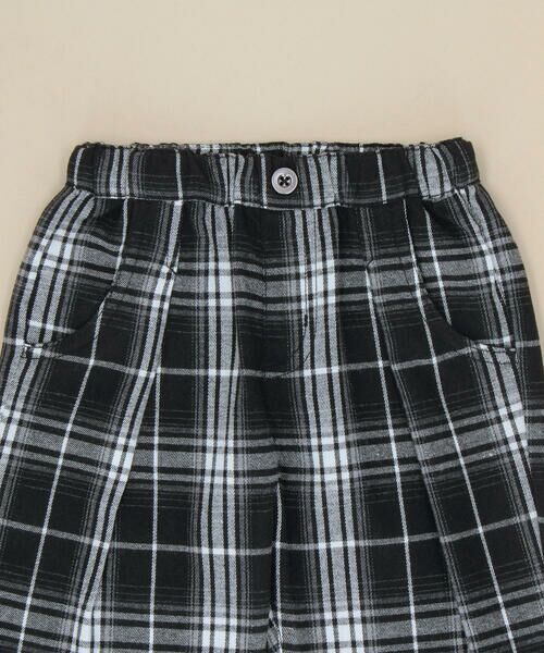 COMME CA ISM / コムサイズム ベビー・キッズグッズ | チェック テーパードパンツ(ベビーサイズ) | 詳細2