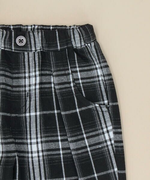 COMME CA ISM / コムサイズム ベビー・キッズグッズ | チェック テーパードパンツ(ベビーサイズ) | 詳細3