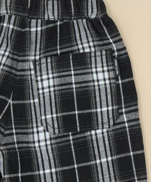 COMME CA ISM / コムサイズム ベビー・キッズグッズ | チェック テーパードパンツ(ベビーサイズ) | 詳細4
