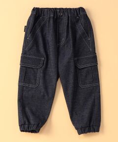 COMME CA ISM / コムサイズム ベビー・キッズグッズ | デニムライクストレッチ ジョガーパンツ(ベビーサイズ)