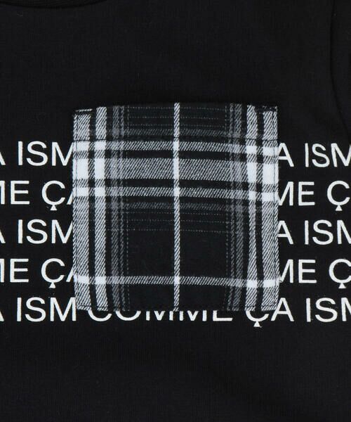 COMME CA ISM / コムサイズム ベビー・キッズグッズ | チェックポケット Tシャツ(ベビーサイズ) | 詳細6