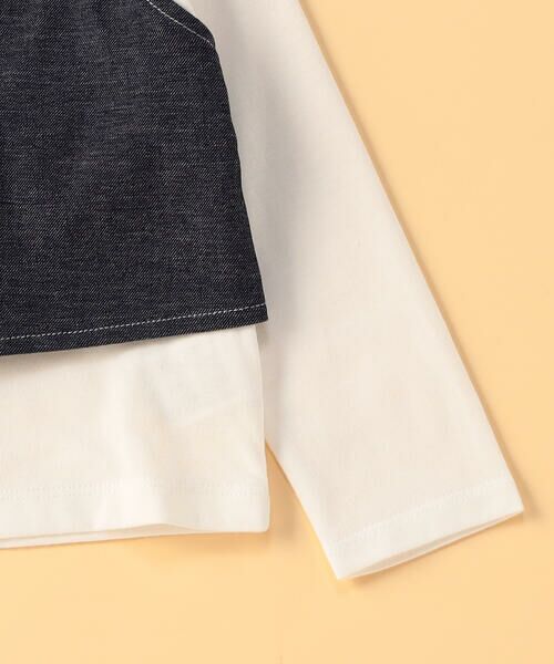 COMME CA ISM / コムサイズム ベビー・キッズグッズ | ビスチェドッキングTシャツ(ベビーサイズ) | 詳細4