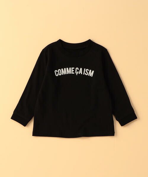 COMME CA ISM/コムサイズム "にっぽんの色"長袖 Tシャツ(ベビーサイズ) 墨色(ブラック) 80〜90cm COMME CA ISM/コムサイズム "にっぽんの色"長袖 Tシャツ(ベビーサイズ) 墨色(ブラック) 80〜90cm