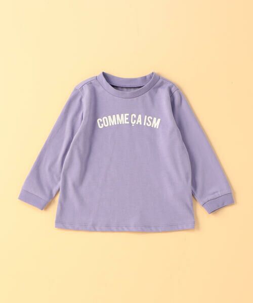 COMME CA ISM / コムサイズム ベビー・キッズグッズ | “にっぽんの色”長袖 Tシャツ(ベビーサイズ)(竜担色(ラベンダー))