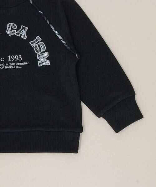 COMME CA ISM / コムサイズム ベビー・キッズグッズ | チェック ロゴトレーナー(ベビーサイズ) | 詳細3