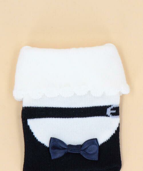 COMME CA ISM / コムサイズム ベビー・キッズグッズ | バレエシューズ柄 ソックス | 詳細1