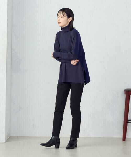 COMME CA ISM / コムサイズム その他パンツ | 【美しいベーシックパンツ】裏起毛 ハイテンションパンツ | 詳細1