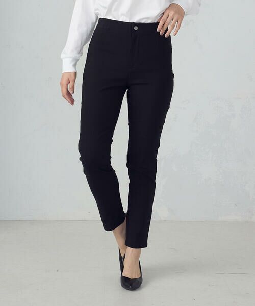 COMME CA ISM / コムサイズム その他パンツ | 【美しいベーシックパンツ】裏起毛 ハイテンションパンツ | 詳細11