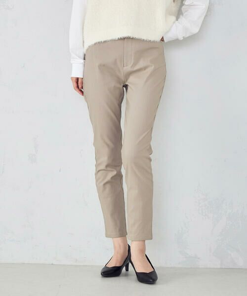 COMME CA ISM / コムサイズム その他パンツ | 【美しいベーシックパンツ】裏起毛 ハイテンションパンツ | 詳細16