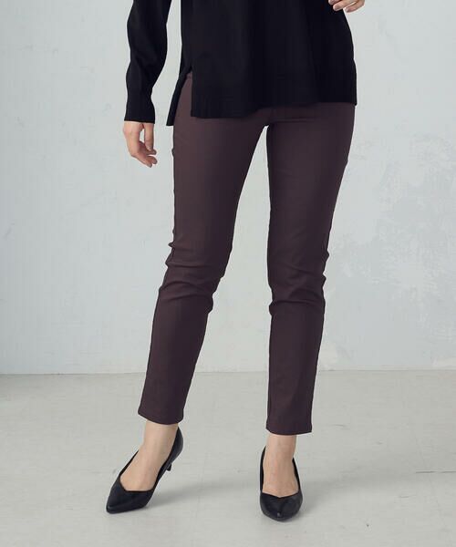 COMME CA ISM / コムサイズム その他パンツ | 【美しいベーシックパンツ】裏起毛 ハイテンションパンツ | 詳細22