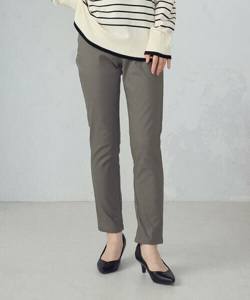 COMME CA ISM / コムサイズム その他パンツ | 【美しいベーシックパンツ】裏起毛 ハイテンションパンツ | 詳細28