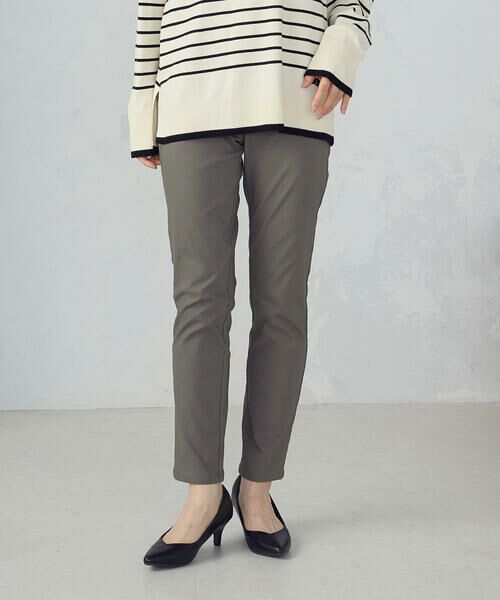 COMME CA ISM / コムサイズム その他パンツ | 【美しいベーシックパンツ】裏起毛 ハイテンションパンツ | 詳細29