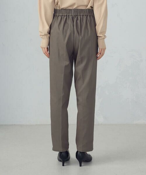 COMME CA ISM / コムサイズム その他パンツ | 【美しいベーシックパンツ】裏起毛 カルゼ テーパードパンツ | 詳細21