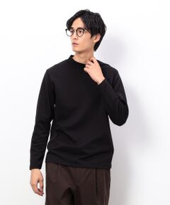 COMME CA ISM / コムサイズム Tシャツ | 抗菌加工 スムース モックネックＴシャツ