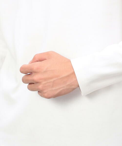 COMME CA ISM / コムサイズム Tシャツ | 抗菌加工 スムース モックネックTシャツ | 詳細9