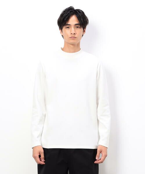 COMME CA ISM / コムサイズム Tシャツ | 抗菌加工 スムース モックネックTシャツ | 詳細5