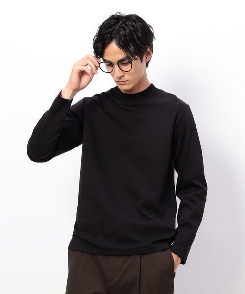 COMME CA ISM / コムサイズム Tシャツ | 抗菌加工 スムース モックネックTシャツ | 詳細14