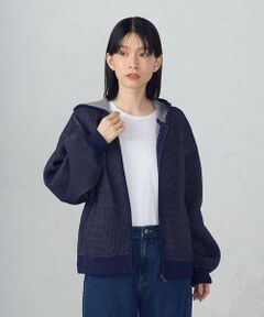 COMME CA ISM / コムサイズム ブルゾン | スポンディッシュニットブルゾン