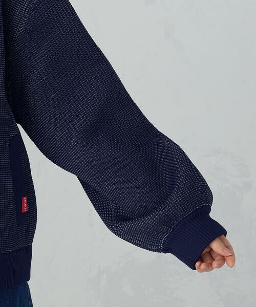 COMME CA ISM / コムサイズム ブルゾン | スポンディッシュニットブルゾン | 詳細16
