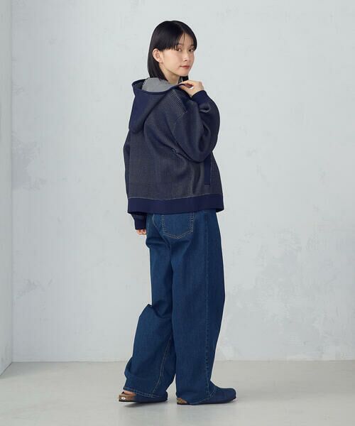 COMME CA ISM / コムサイズム ブルゾン | スポンディッシュニットブルゾン | 詳細8