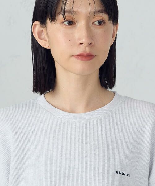 COMME CA ISM / コムサイズム カットソー | ワッフルプルオーバー | 詳細12