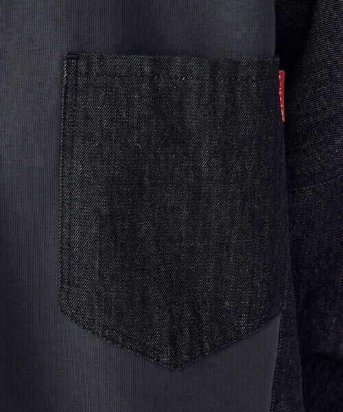 COMME CA ISM / コムサイズム スウェット | 布帛切替トレーナー | 詳細5