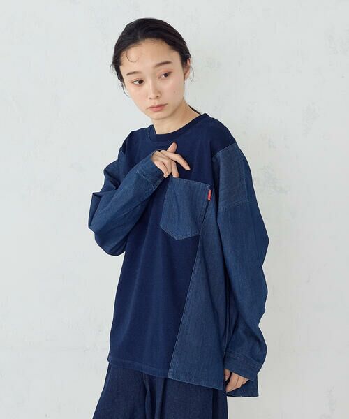 COMME CA ISM / コムサイズム スウェット | 布帛切替トレーナー | 詳細11