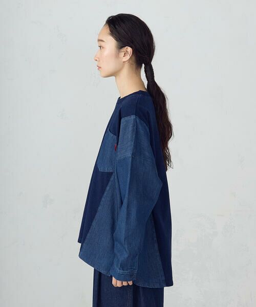 COMME CA ISM / コムサイズム スウェット | 布帛切替トレーナー | 詳細13