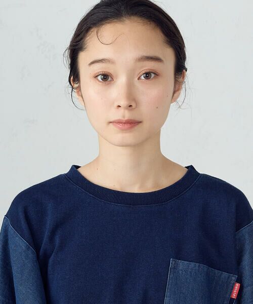 COMME CA ISM / コムサイズム スウェット | 布帛切替トレーナー | 詳細15