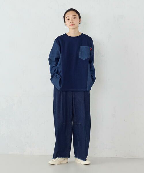 COMME CA ISM / コムサイズム スウェット | 布帛切替トレーナー | 詳細8