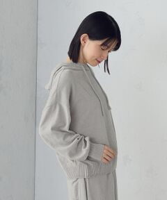 COMME CA ISM / コムサイズム パーカー | ナチュラルモールフーディープルオーバー　/　セットアップ対応